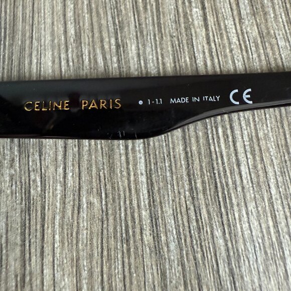 Celine CL40167I 01B Black Butterfly Sunglasses w/ Case - Picture 5 of 12